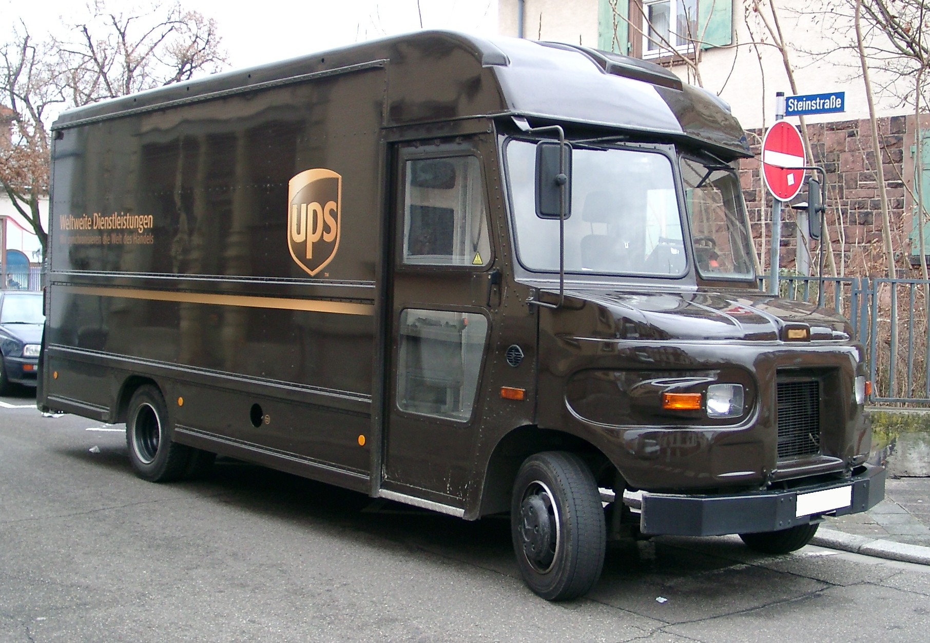 UPS Truck front 20080118